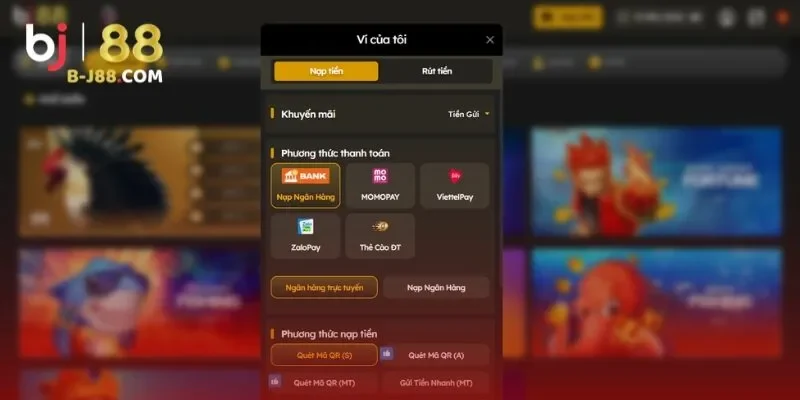 Điều khoản và điều kiện BJ88 liên quan đến thanh toán